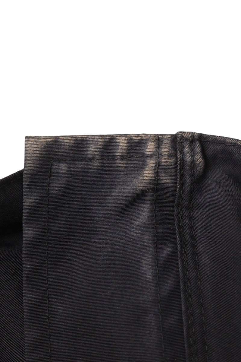 Burberry Logo Print Hooded Blouson Black Size 46