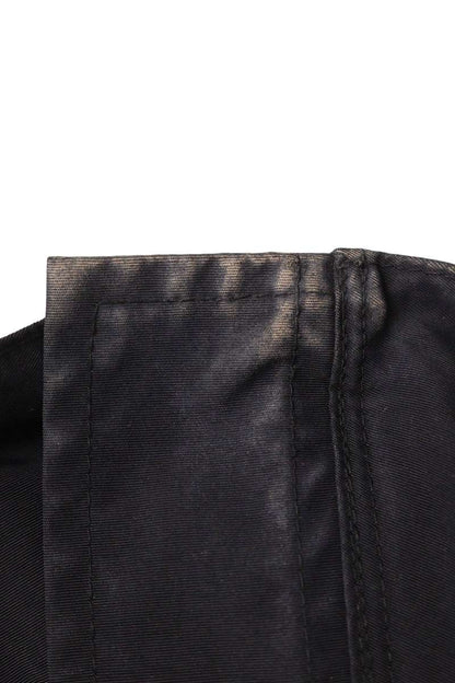 Burberry Logo Print Hooded Blouson Black Size 46