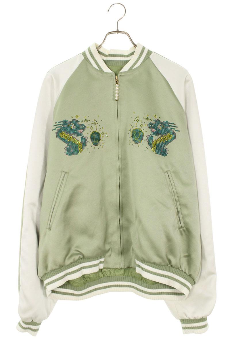 LOUISVUITTON 24SS Sequin Bead Souvenir Jacket Light Size XXL
