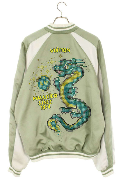 LOUISVUITTON 24SS Sequin Bead Souvenir Jacket Light Size XXL
