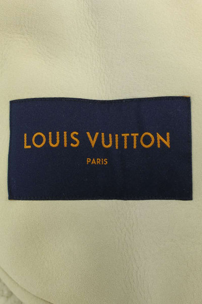 LOUISVUITTON Monogram Mirror Shearling Leather Size M