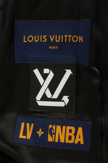 LOUISVUITTON 21AW NBA Basketball Varsity Jacket Black Size S