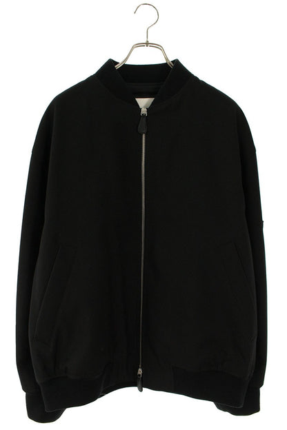 JILSANDER 24AW Zip Bomber Jacket Blouson Black Size S