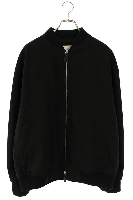 JILSANDER 24AW Zip Bomber Jacket Blouson Black Size S