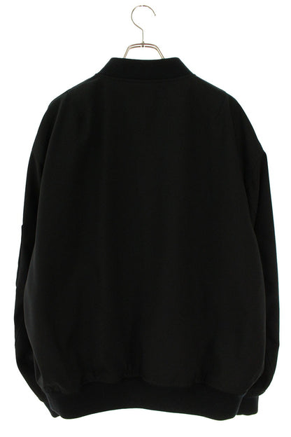 JILSANDER 24AW Zip Bomber Jacket Blouson Black Size S