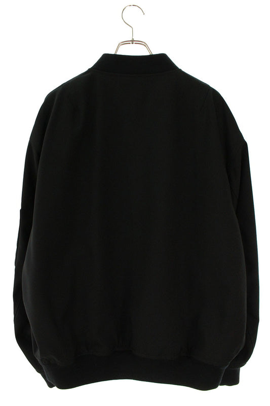 JILSANDER 24AW Zip Bomber Jacket Blouson Black Size S