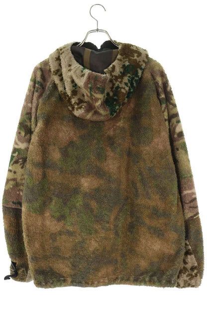 ALYX Mixed Camo Polar Fleece Anorak Green Size M