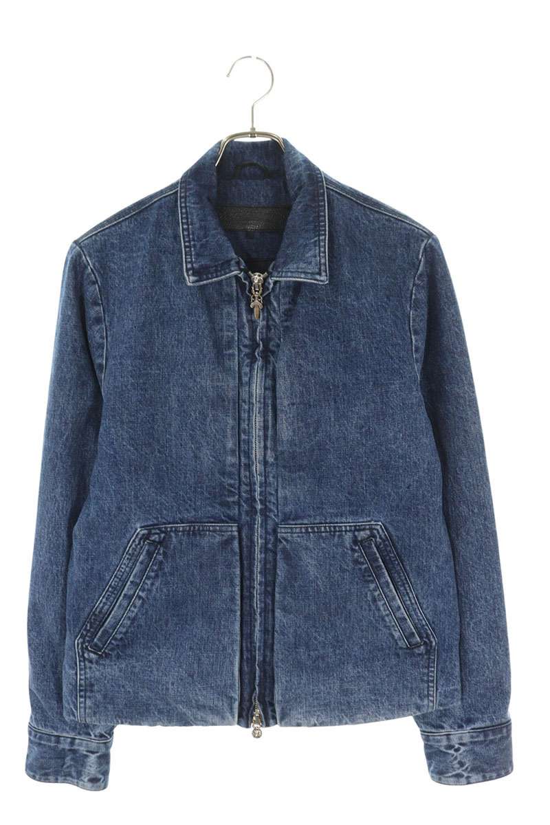 Chrome Hearts Denim Street Meat Dagger Zip Jacket Size M