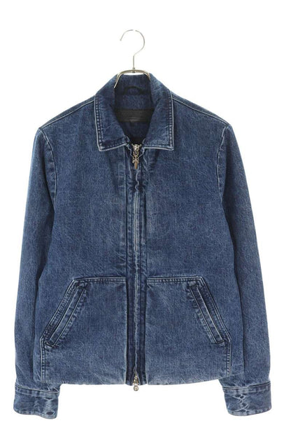 Chrome Hearts Denim Street Meat Dagger Zip Jacket Size M