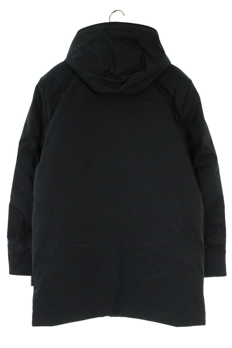 CAPE HORN Padded Coat with Removable Fur Black Size L