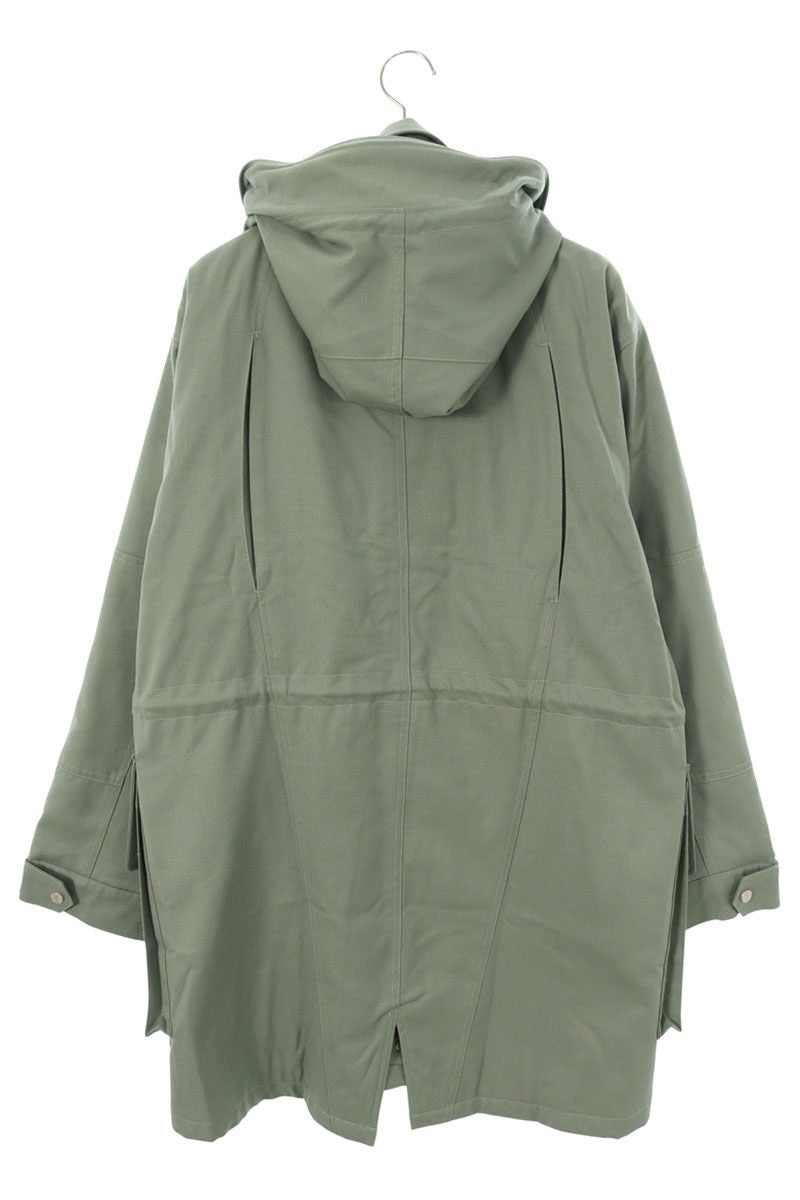 FFF POSTAL SERVICE Wool Cargo Fishtail Parka Green Size L