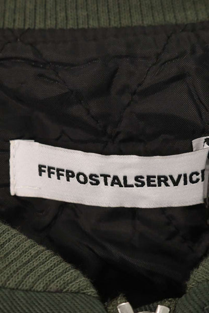 FFF POSTAL SERVICE Darted MA-1 Bomber Jacket Olive Size S