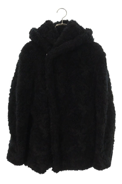 junhashimoto Camo Boa Zip Up Hooded Blouson Black Size M