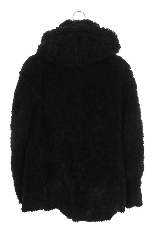 junhashimoto Camo Boa Zip Up Hooded Blouson Black Size M