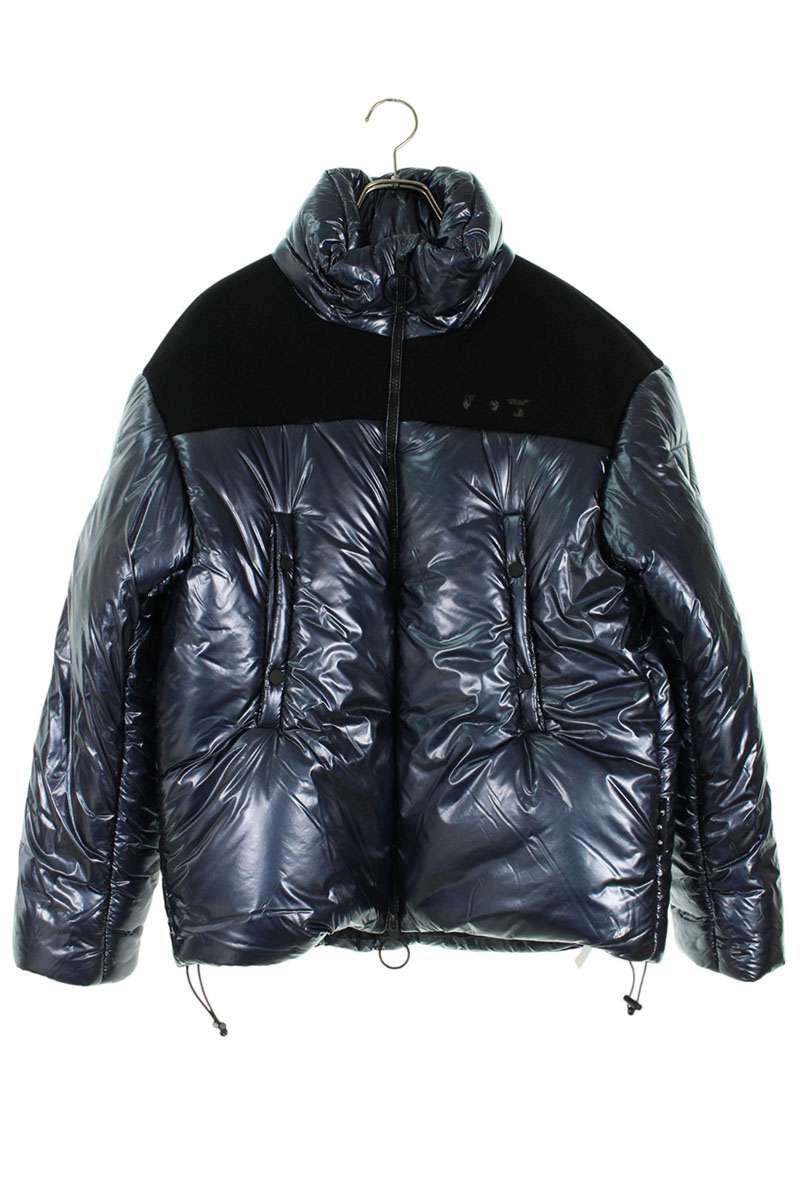 OFF-WHITE Multi Logo Embroidered Padded Jacket Size M