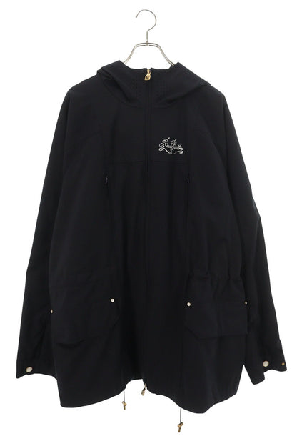 LOUISVUITTON 24AW Logo Embroidered Hooded Blouson Size XXL