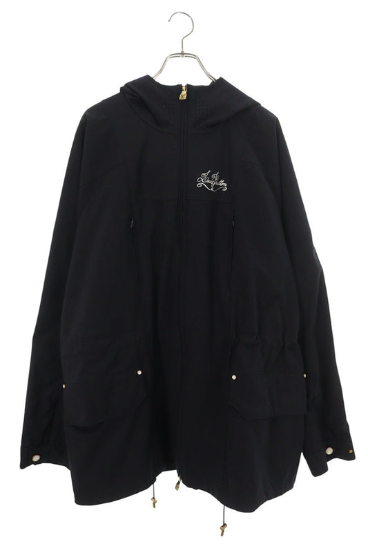 LOUISVUITTON 24AW Logo Embroidered Hooded Blouson Size XXL