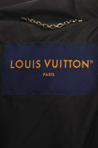 LOUISVUITTON 24AW Logo Embroidered Hooded Blouson Size XXL