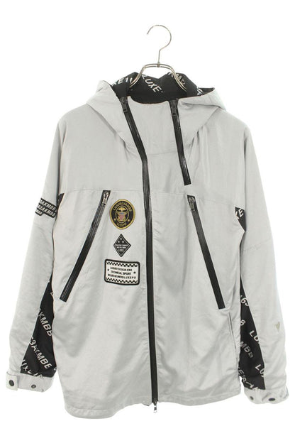 AKM Hooded Blouson Gray Size S