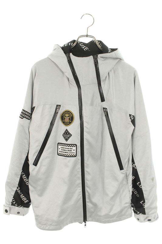 AKM Hooded Blouson Gray Size S