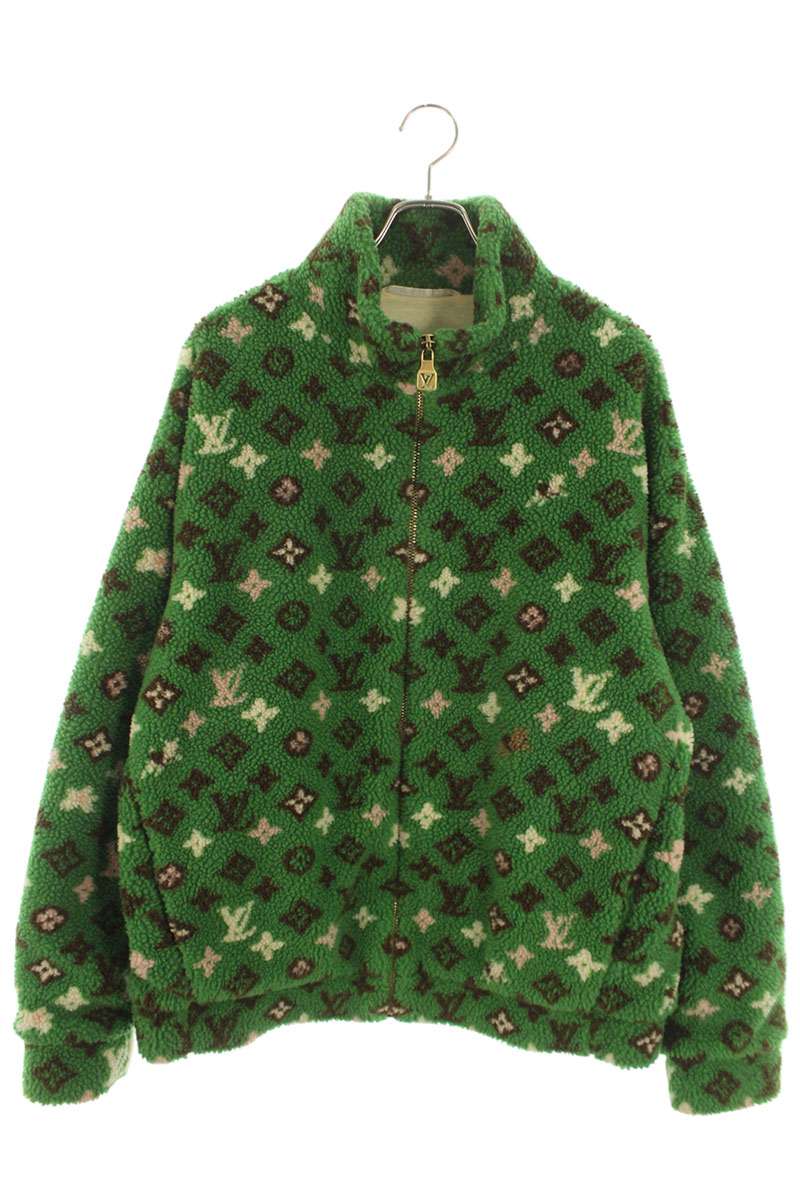 LOUISVUITTON 24AW Artist Multi Monogram Fleece Size XXL