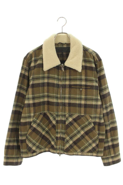 Chrome Hearts U BLACK SHEEP PLD Green Check Jacket Size M