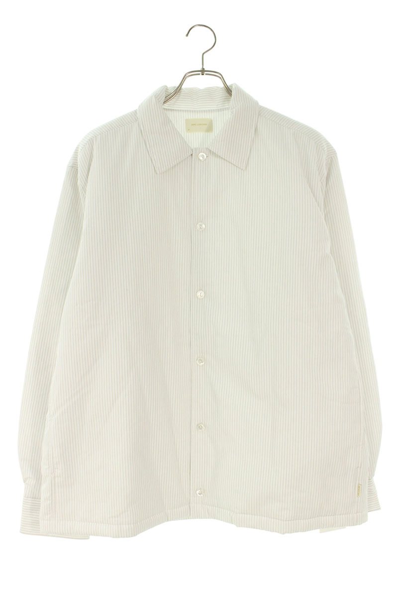 AIME LEON DORE 25AW Striped Filled Work Shirt White Size M