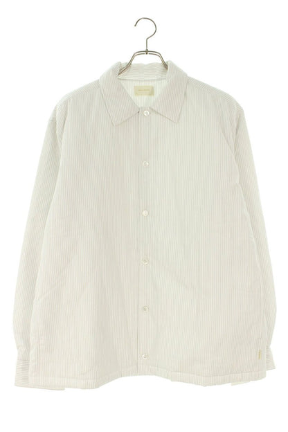 AIME LEON DORE 25AW Striped Filled Work Shirt White Size M