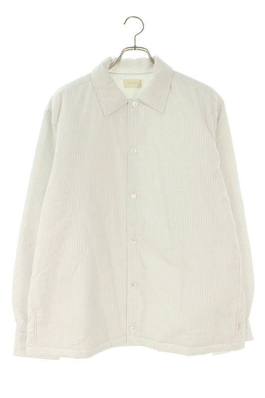 AIME LEON DORE 25AW Striped Filled Work Shirt White Size M