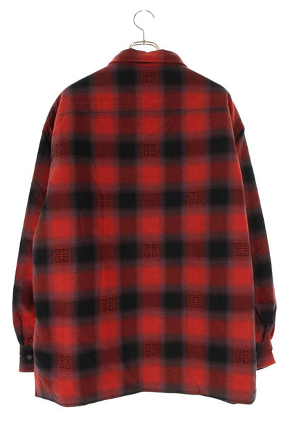 GIVENCHY 4G Monogram Padded Blouson Red Size S