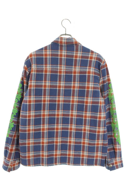 Chrome Hearts WORKN JNKYD PLD Floral Check Shirt Size M