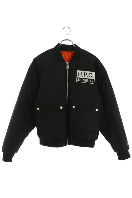 Heron Preston MA-1 Jacket Black Size M