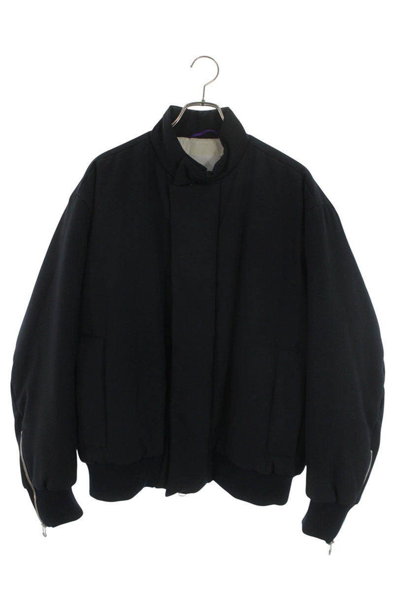 OAMC TAOS WOOL BOMBER Jacket Navy Size S