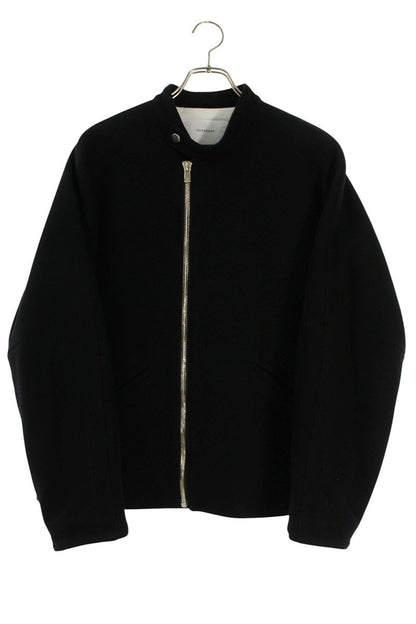 OVERCOAT Wool Melton Double Zip Blouson Black Size M1