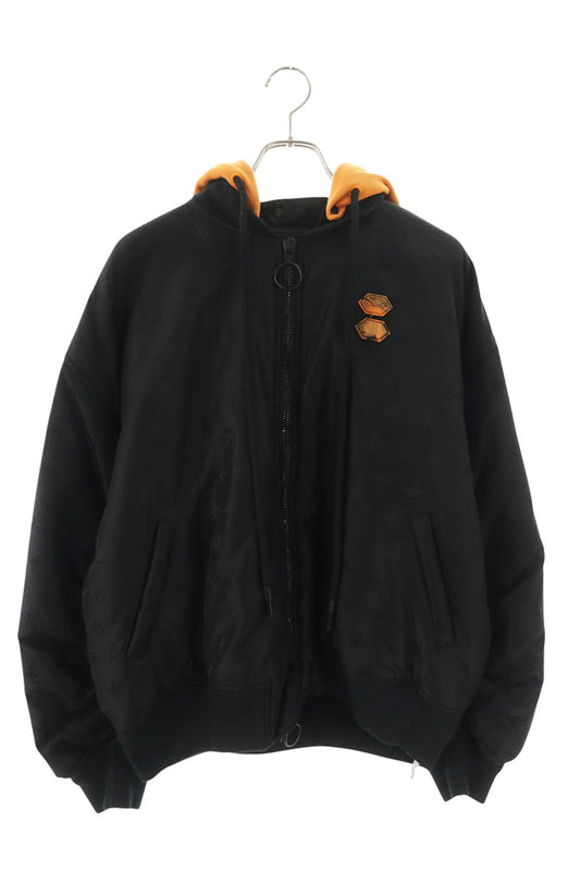 OFF-WHITE Multi All-Over Print Bomber Jacket Size L