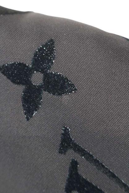 LOUISVUITTON 24AW Monogram Nylon Bomber Jacket Blue Size S