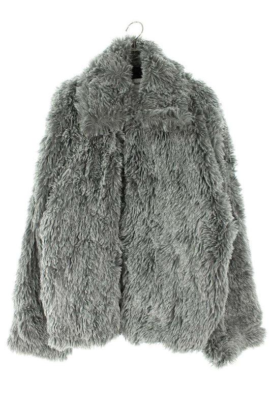 doublet 25AW SINISTER MOUTH Faux Fur Jacket Gray Size M