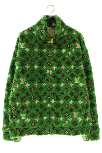 LOUISVUITTON 24AW Artist Collab Monogram Fleece Size XXL
