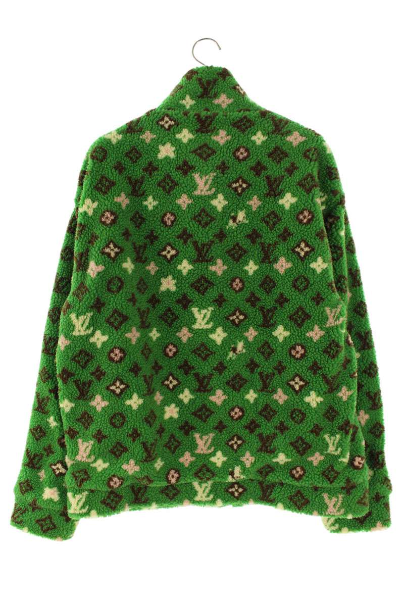 LOUISVUITTON 24AW Artist Collab Monogram Fleece Size XXL