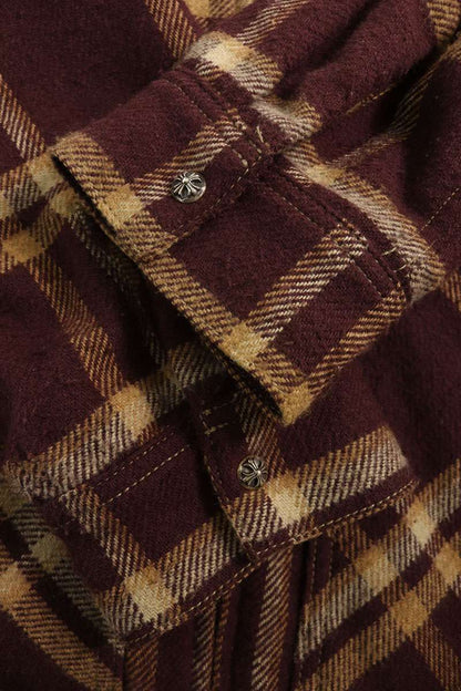 Chrome Hearts U BLACK SHEEP PLD Red Check Jacket Size L