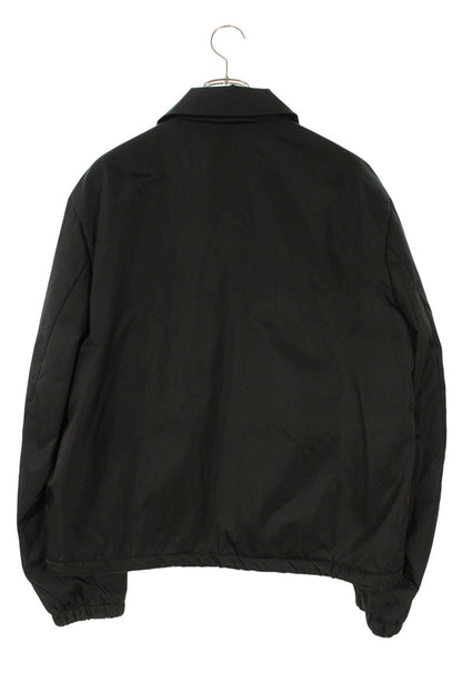 PRADA Re-Nylon Triangle Plate Blouson Black Size L
