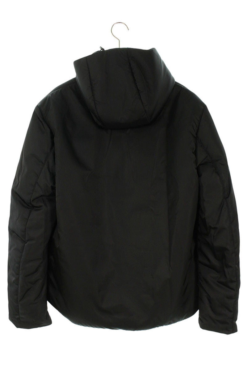 PRADA Re-Nylon Triangle Padded Blouson Black Size M