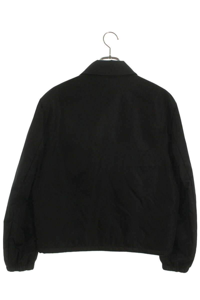 PRADA Re-Nylon Triangle Plate Blouson Black Size S