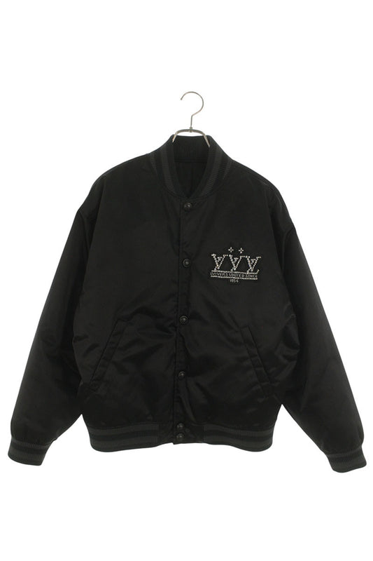 LOUISVUITTON 25SS Embellished Nylon Baseball Jacket Size M