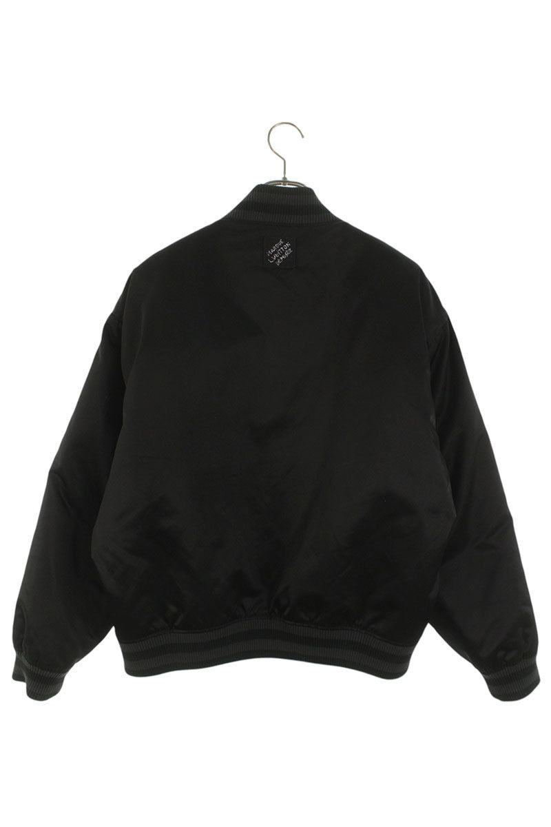 LOUISVUITTON 25SS Embellished Nylon Baseball Jacket Size M