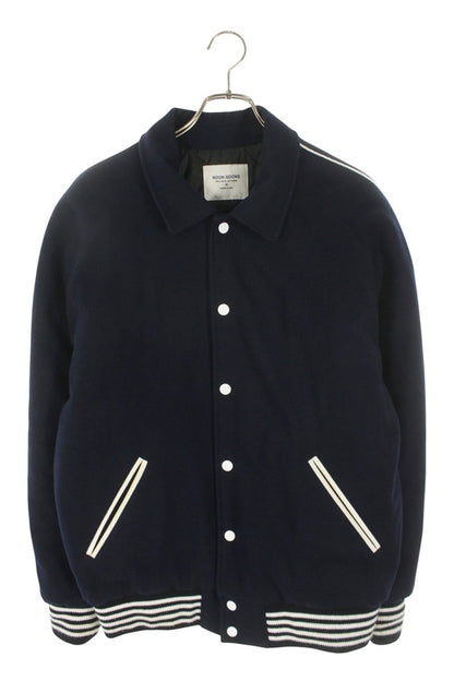 Noon Goons Back Logo Design Varsity Jacket Navy Size M
