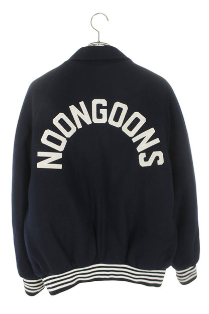 Noon Goons Back Logo Design Varsity Jacket Navy Size M