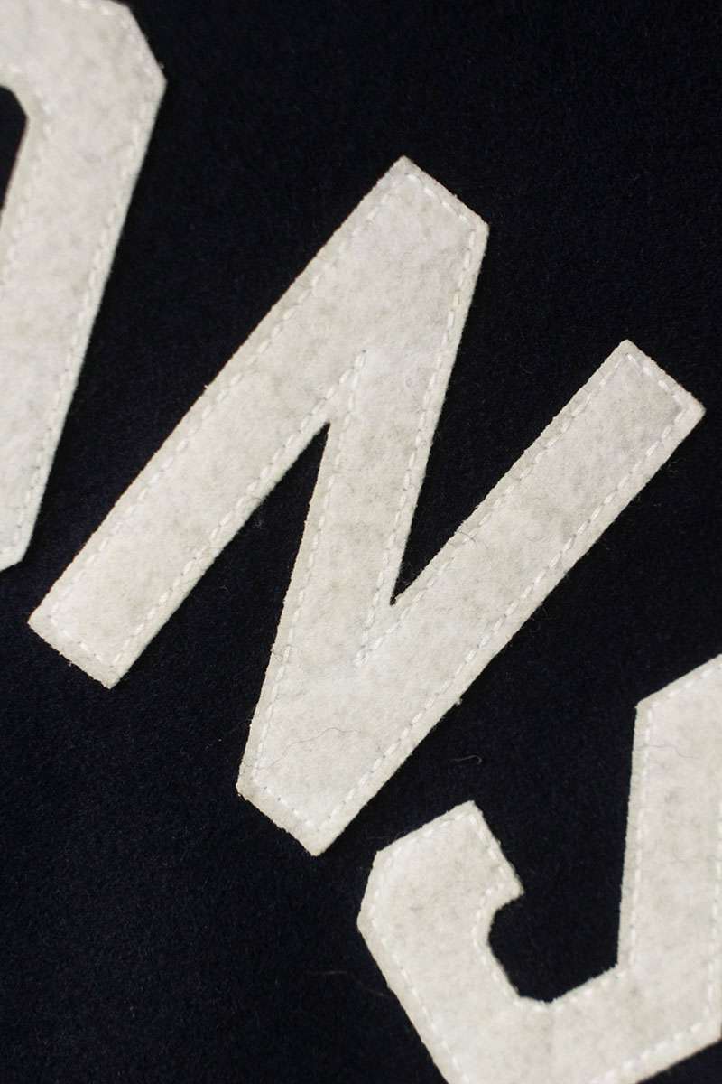 Noon Goons Back Logo Design Varsity Jacket Navy Size M