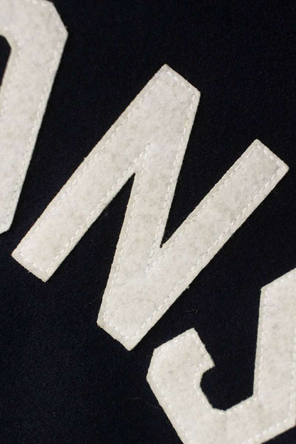 Noon Goons Back Logo Design Varsity Jacket Navy Size M