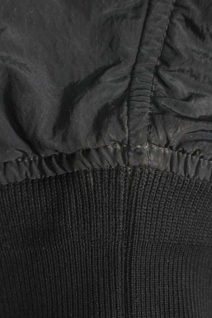 STONEISLAND Nylon Metal Zip Up Down Jacket Black Size XL